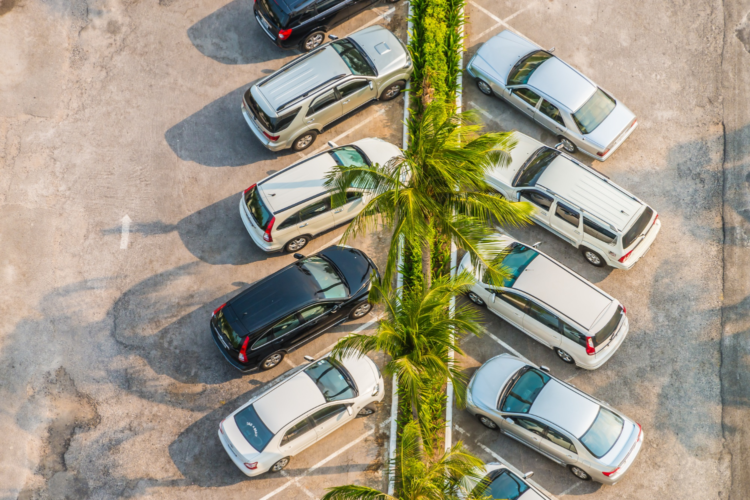 Geniş Otopark Alanı